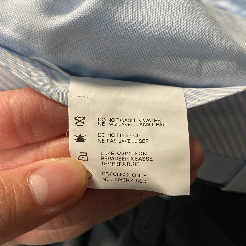 Loro Piana Super 130s Merino 6 East Dress Pants (40x30.5 Cuffed) Flat Front Gray - Picture 14 of 16